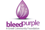  Bleed Purple Ladies 3/4 Sleeve Open Neck Blouse | Bleed Purple   