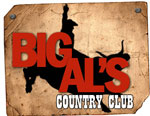  Big Als Country Club 100% Cotton Long Sleeve T-shirt | Big Al's Country Club  