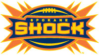  Spokane Shock Embroidered Ladies Two-Tone Soft Shell Jacket | Spokane Shock Arena Football  