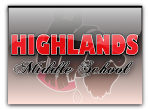  Highlands Middle School Ladies Dri Mesh V-Neck Polo | Highlands Middle School  