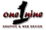  One 1 Nine Graphic & Web Design Embroidered Cinch Pack | One 1 Nine Graphic & Web Design  