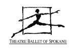  Theatre Ballet of SpokaneLadies' Sheer Rib Longer Length Tank - Screenprint | Theatre Ballet of Spokane  