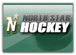  North Star Hockey Embroidered Youth Long Sleeve Denim Shirt | North Star Hockey  