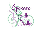  Spokane Youth Ballet Ladies' Sheer Rib Longer Length Tank - Screenprint | Spokane Youth Ballet   