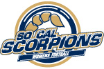  So Cal Scorpions Screen Printed Fan Gear Champ Shirt | So Cal Scorpions Women's Tackle Football  