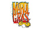  Mardi Gras Ladies' Long Boy Beater Tank - Screenprint | Mardi Gras Apparel  