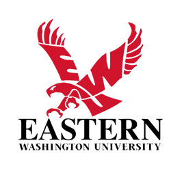 EWU 100 Cotton T Shirt Screen Printed Eastern Washington University   7638.option Big 