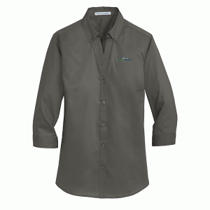 SPMC Ladies 3/4-Sleeve SuperPro Twill Shirt