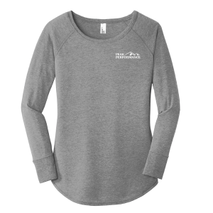 District Made Ladies Perfect Tri Long Sleeve 