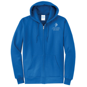 Port & Company - 7.8-oz Full-Zip Hooded Sweatshirt