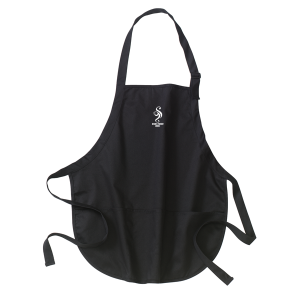 Medium Length Apron with Pouch Pockets