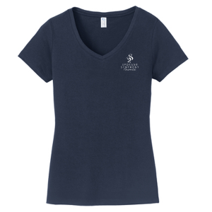 Port & Company Ladies Fan Favorite V-Neck Tee