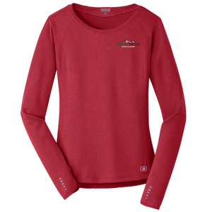 OGIOÂ® ENDURANCE Ladies Long Sleeve Pulse Crew