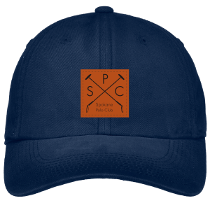 Spokane Polo Club Spray Wash Dad cap