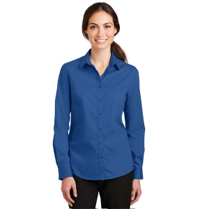 Port Authority Ladies SuperPro Twill Shirt. L663