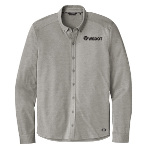 OGIO Code Stretch Long Sleeve Button-Up. OG145