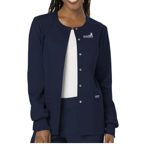 Gonzaga Nursing Snap In Front Jacket