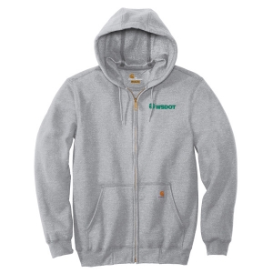 Carhartt Midweight Hooded Zip-Front Sweatshirt. CTK122