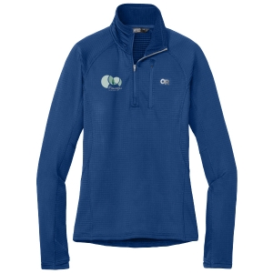 LIMITED EDITION Outdoor Research Women's Tech Grid 1/4-Zip Fleece OR322263