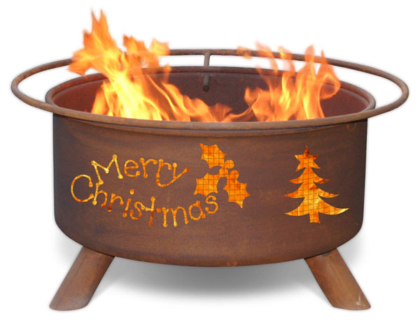 Christmas Fire Pit | Custom Fire Pits