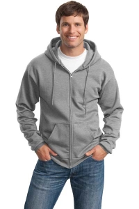 Northern Refrigerated Transportation Embroidered Port & Company - 7.8-oz (Light Weight) Full-Zip Hooded Sweatshirt