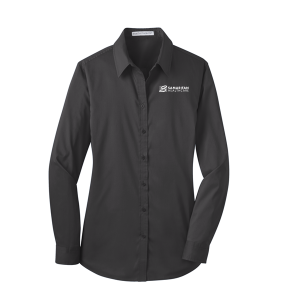 port authority stretch poplin shirt