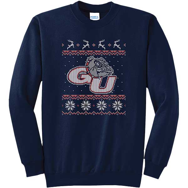 gonzaga crew neck