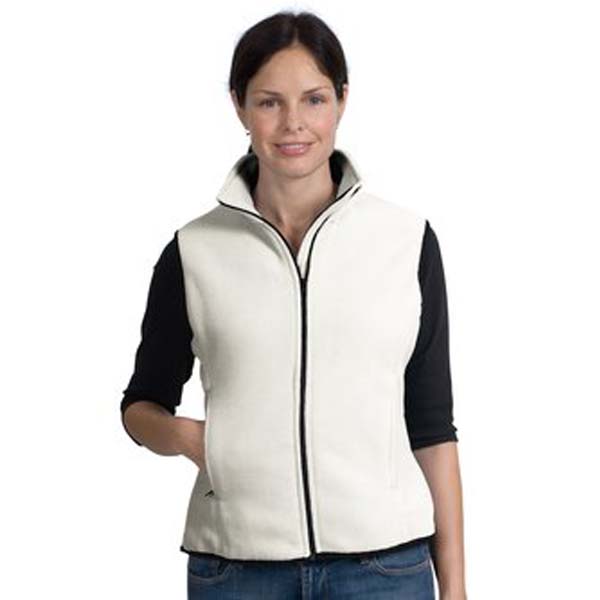 WWCC Cosmetology Embroidered Ladies' Fleece Vest | Walla Walla ...