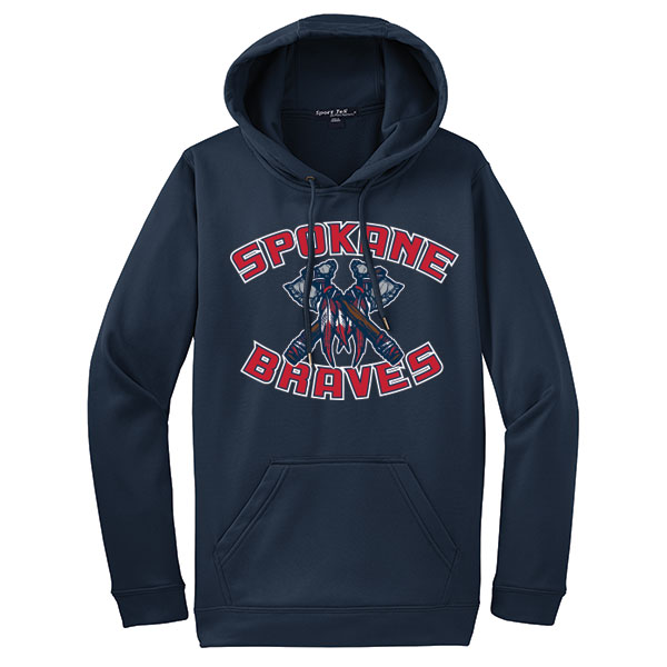 Spokane Braves Performance Sport-Wick® Hooded Sweatshirts | Spokane ...