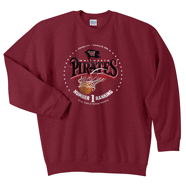 whitworth university sweatshirt